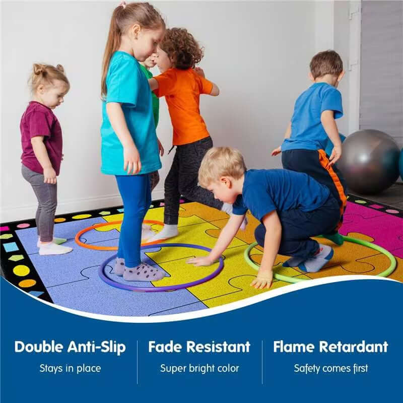 Boom Puzzle P013 Colorful Classroom Rug