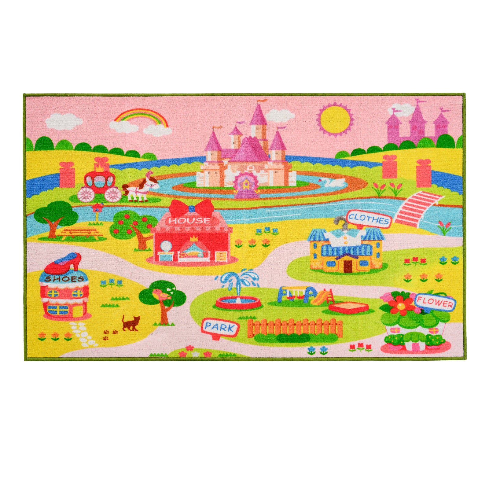 Boom City C010 Pink Castle Play Mat