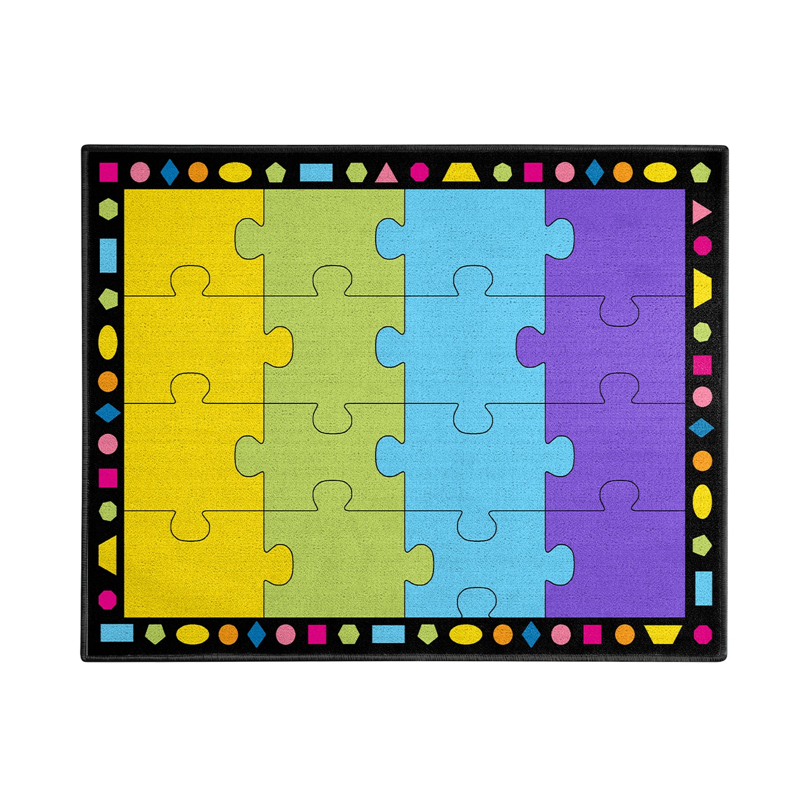 Boom Puzzle P014 Colorful Classroom Rug