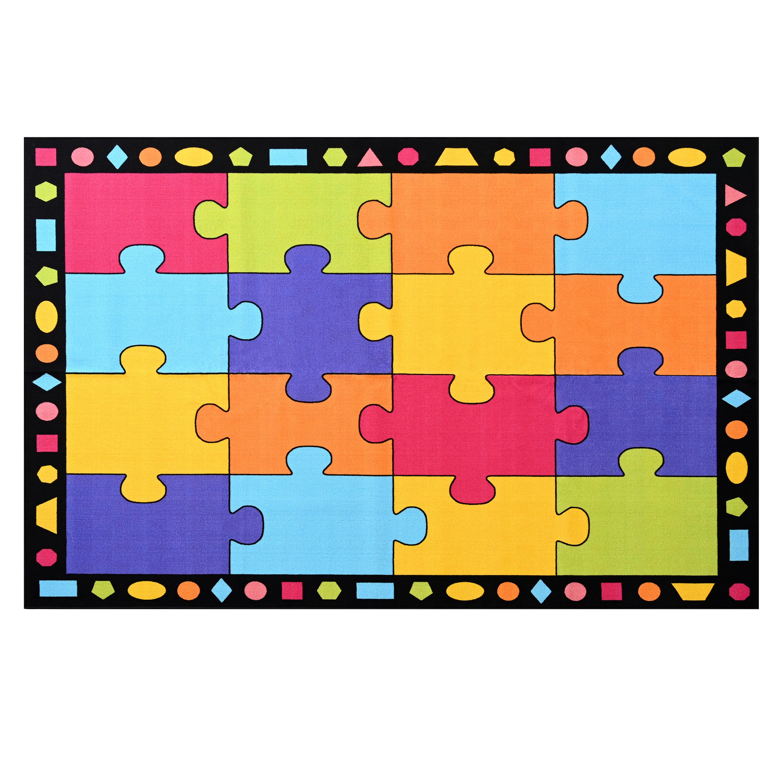 Boom Puzzle P009 Colorful Classroom Rug