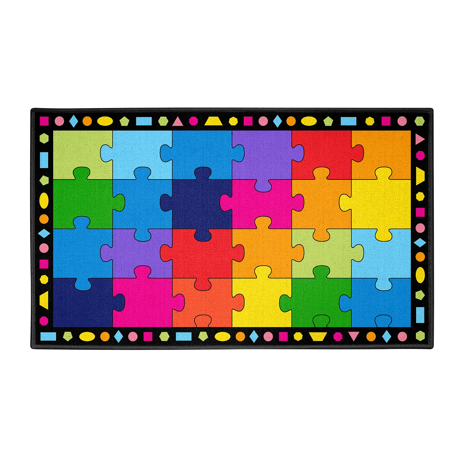 Boom Puzzle P010 Colorful Classroom Rug