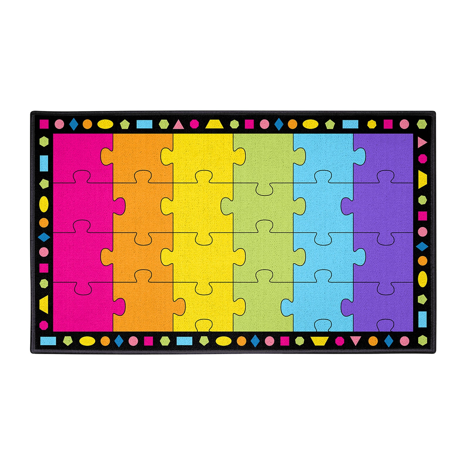 Boom Puzzle P011 Colorful Classroom Rug