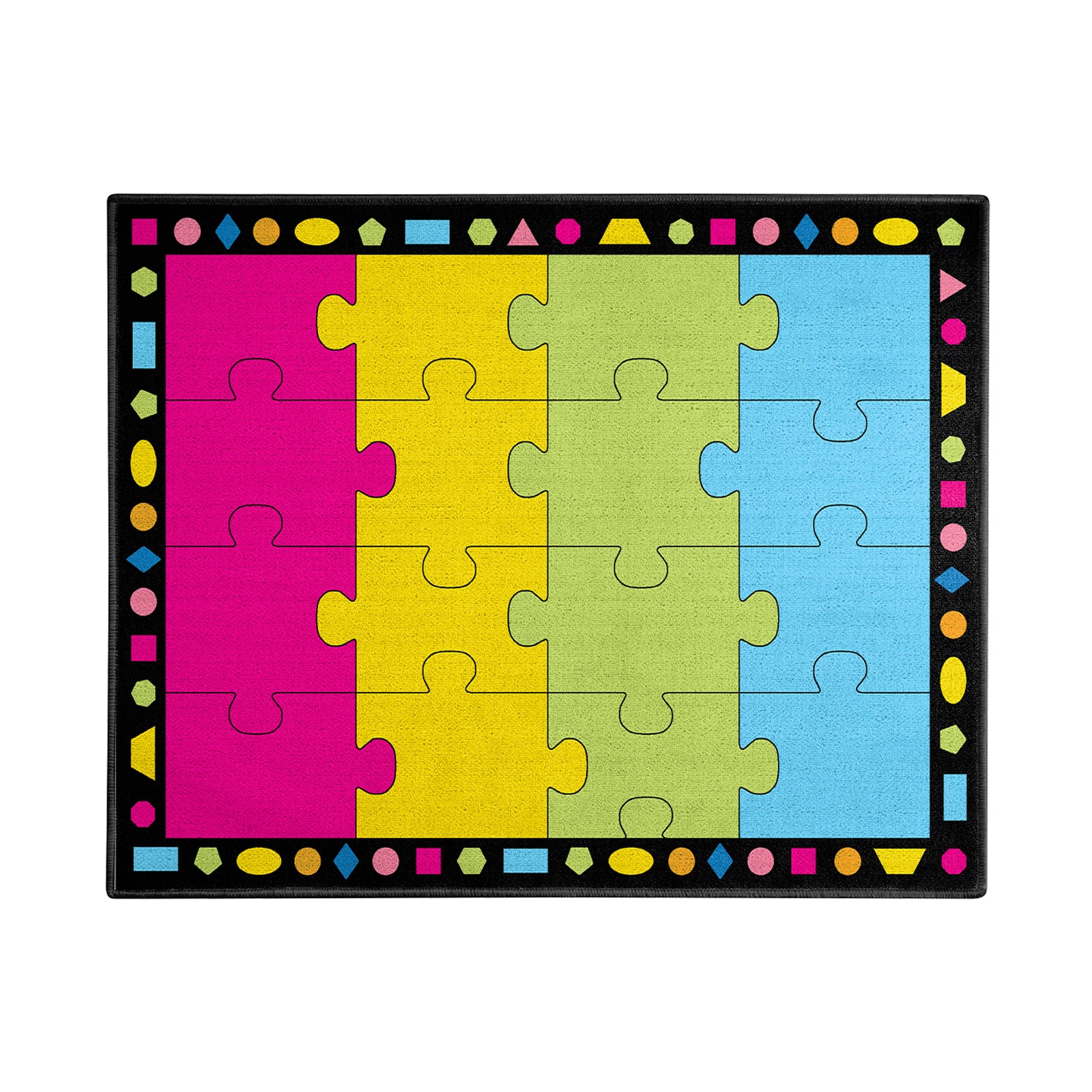 Boom Puzzle P011 Colorful Classroom Rug