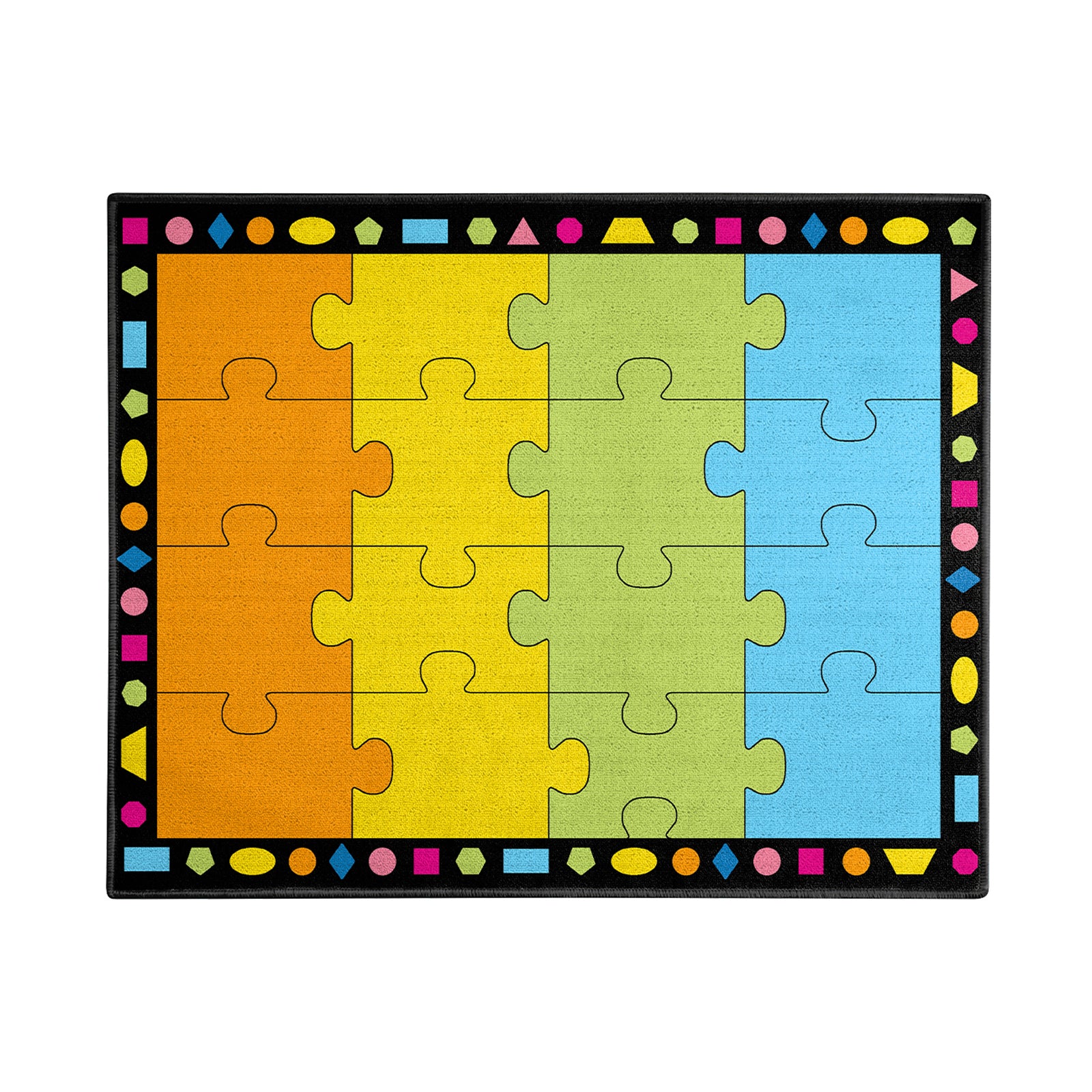 Boom Puzzle P018 Colorful Classroom Rug